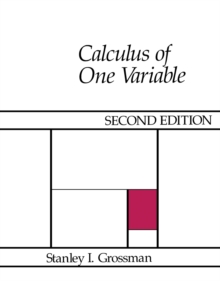 Calculus of One Variable