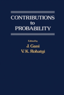 Contributions to Probability : A Collection of Papers Dedicated to Eugene Lukacs