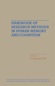 Handbook of Research Methods in Human Memory and Cognition