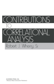 Contributions to Correlational Analysis