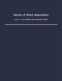 Norms of Word Association