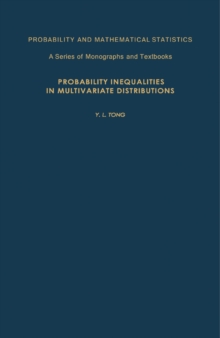 Probability Inequalities in Multivariate Distributions