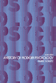 A History of Modern Psychology