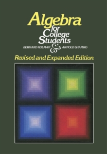 Algebra for College Students