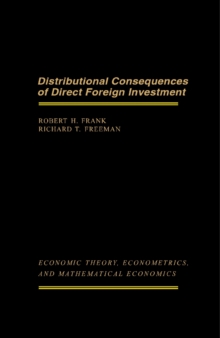 Distributional Consequences of Direct Foreign Investment