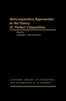 Noncooperative Approaches to the Theory of Perfect Competition