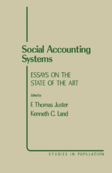 Social Accounting Systems : Essays on the State of the Art