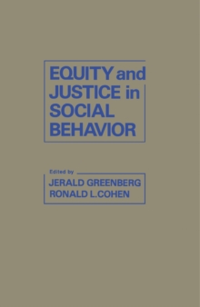 Equity and Justice in Social Behavior