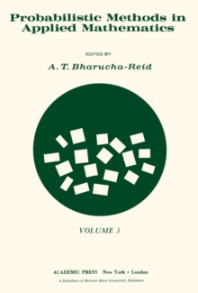 Probabilistic Methods in Applied Mathematics : Volume 3