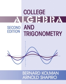 College Algebra and Trigonometry