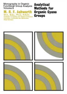 Analytical Methods for Organic Cyano Groups