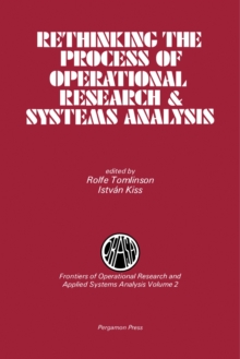 Rethinking the Process of Operational Research & Systems Analysis