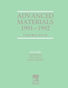 Advanced Materials 1991-1992 : I. Source Book