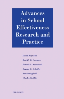 Advances in School Effectiveness Research and Practice