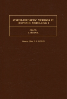 System-Theoretic Methods in Economic Modelling I