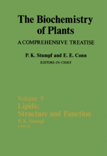 Lipids: Structure and Function : The Biochemistry of Plants