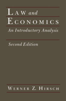 Law and Economics : An Introductory Analysis