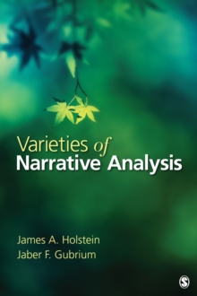 Varieties Of Narrative Analysis