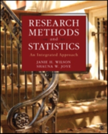 Research Methods and Statistics : An Integrated Approach, Paperback Book Research Methods and Statistics : An Integrated Approach, Paperback Book