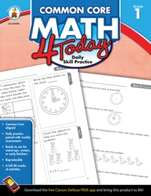 Common Core Math 4 Today, Grade 1 : Daily Skill Practice