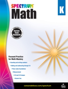 Spectrum Math Workbook, Grade K