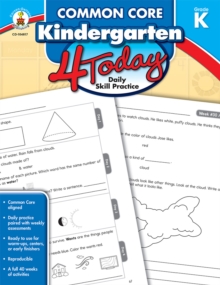 Common Core Kindergarten 4 Today : Daily Skill Practice