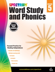 Spectrum Word Study and Phonics, Grade 5