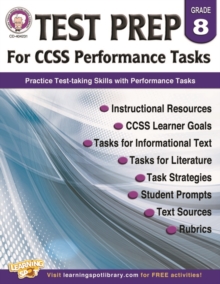 Test Prep for CCSS Performance Tasks, Grade 8