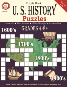 U.S. History Puzzles, Grades 4 - 8