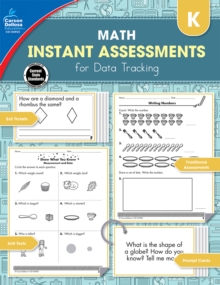 Instant Assessments for Data Tracking, Grade K : Math