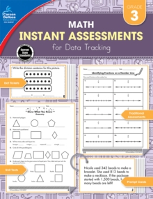 Instant Assessments for Data Tracking, Grade 3 : Math