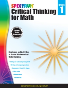 Spectrum Critical Thinking for Math, Grade 1