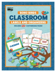 Boho Birds Classroom Labels and Organizers