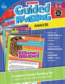 Ready to Go Guided Reading: Analyze, Grades 5 - 6