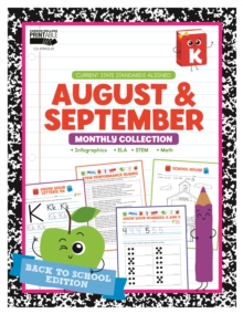 August & September Monthly Collection, Grade K