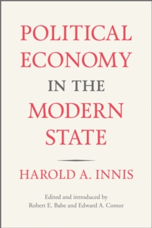 Political Economy in the Modern State, Hardback Book Political Economy in the Modern State, Hardback Book