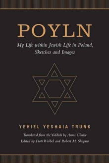 Poyln : My Life within Jewish Life in Poland, Sketches and Images, Paperback / softback Book Poyln : My Life within Jewish Life in Poland, Sketches and Images, Paperback / softback Book