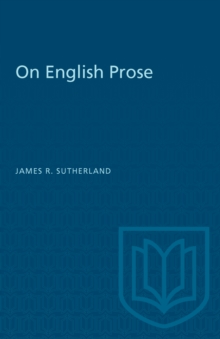 On English Prose