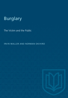 Burglary : The Victim and the Public