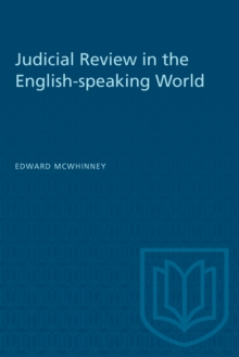 Judicial Review in the English-speaking World