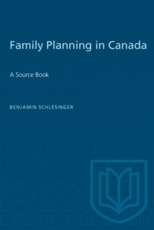 Family Planning in Canada : A Source Book