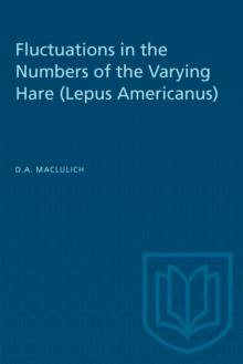 Fluctuations in the Numbers of the Varying Hare (Lepus Americanus)