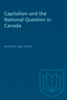 Capitalism and the National Question in Canada