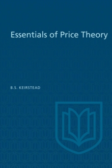 Essentials of Price Theory