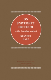 On University Freedom in the Canadian Context