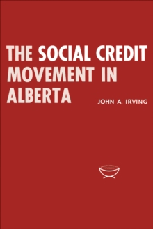 The Social Credit Movement in Alberta