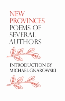 New Provinces : Poems of Several Authors