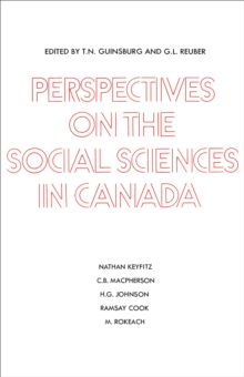 Perspectives on the Social Sciences in Canada