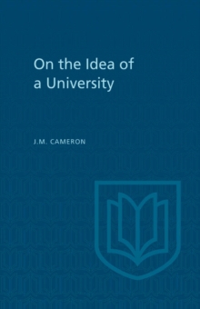 On the Idea of a University