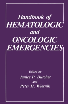 Handbook of Hematologic and Oncologic Emergencies